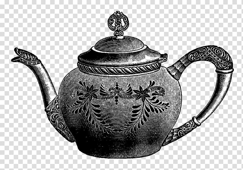 Teapot Drawing , tea pot transparent background PNG clipart.