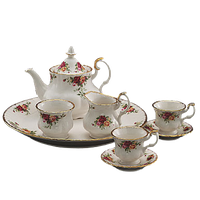 Download Tea Set Free PNG photo images and clipart.