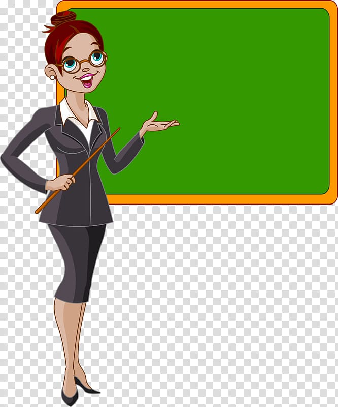 Teacher Student Cartoon , Cartoon teacher transparent.