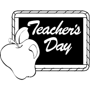 Teacher\'\'s Day 1 clipart, cliparts of Teacher\'\'s Day 1 free.