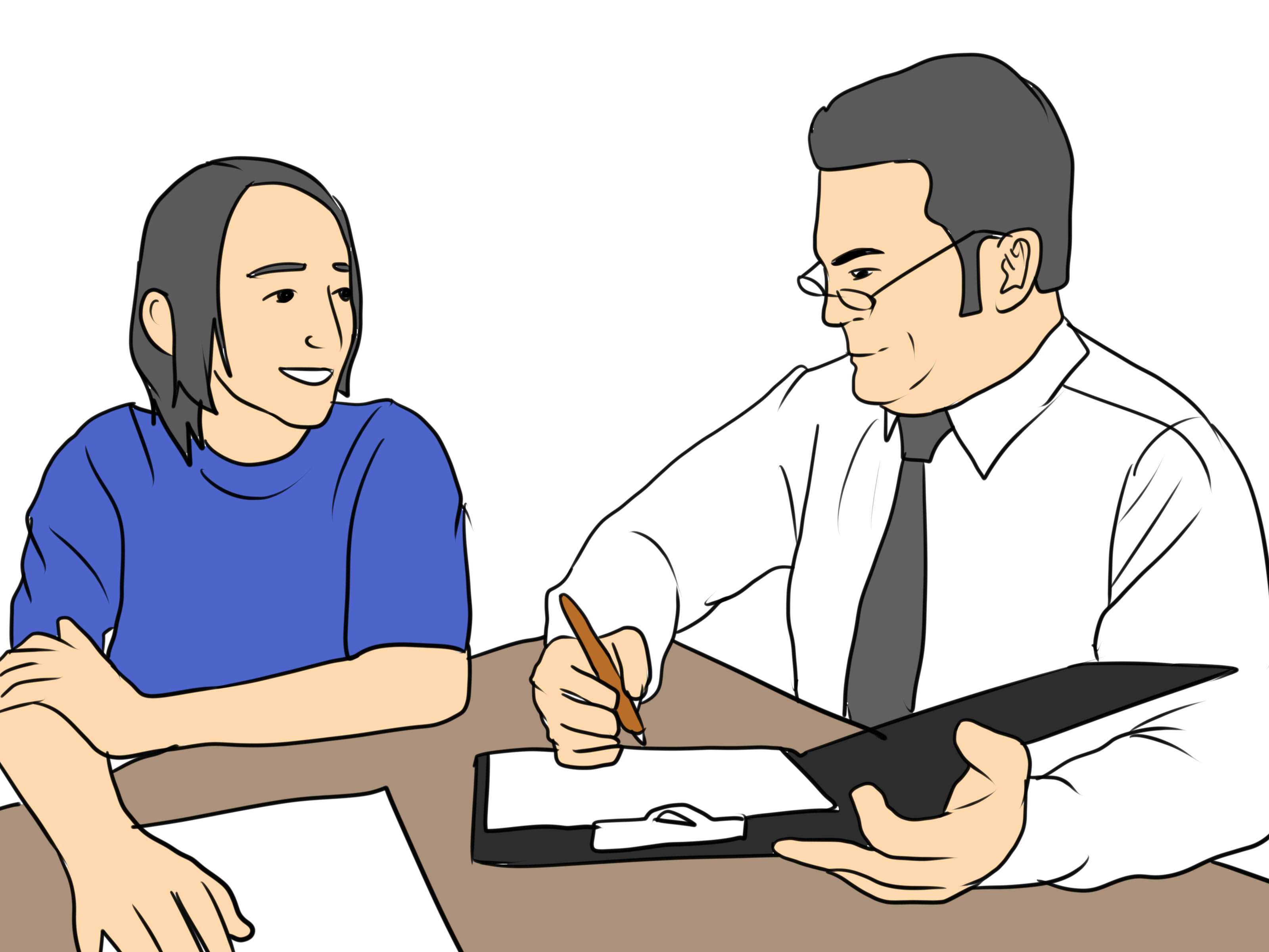 Teacher talking to student clipart 4 » Clipart Portal.