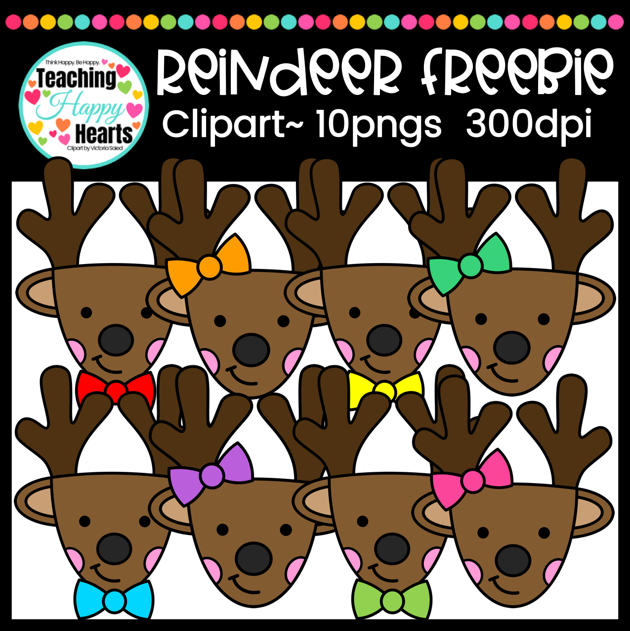 Free Reindeer Clipart.