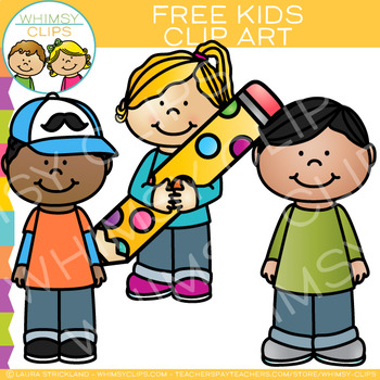 Free Kids Clip Art by Whimsy Clips.