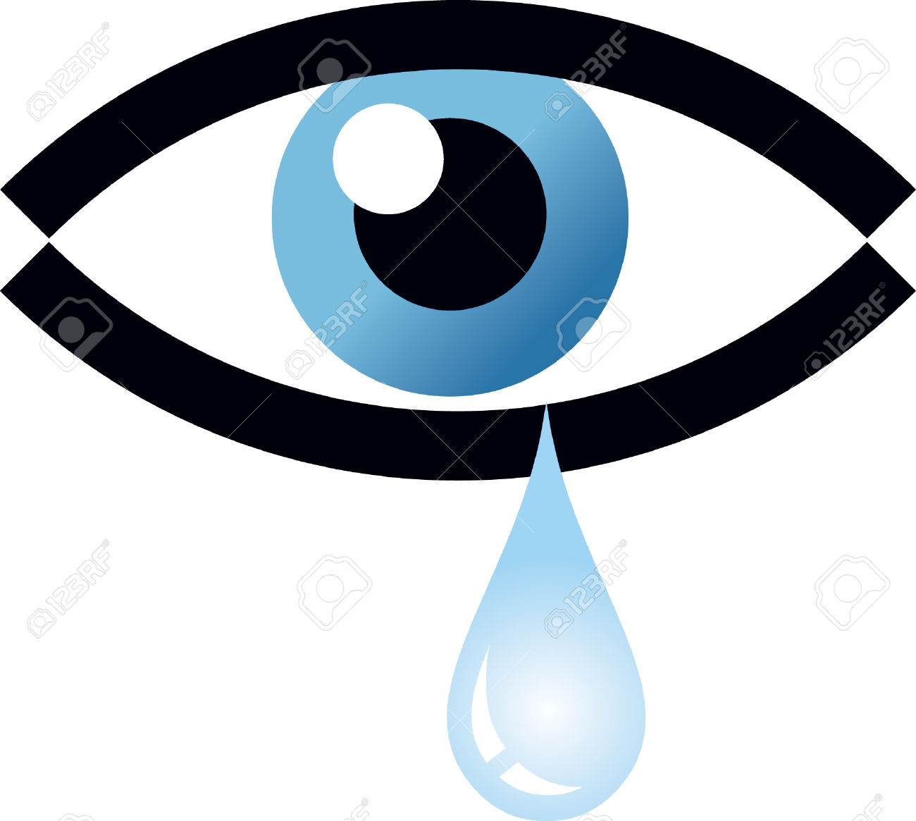 Eye Tear Royalty Free Cliparts, Vectors, And Stock Illustration.