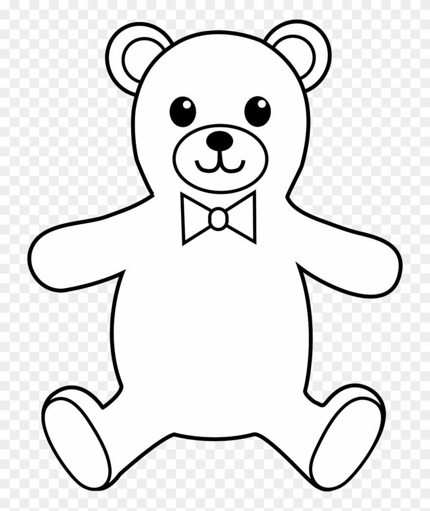 clipart teddy bear outline 10 free Cliparts | Download images on ...