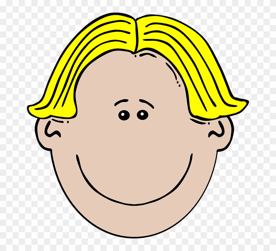 Tip Of The Day Guides Cartoon Boy With Blonde Hair Cute.