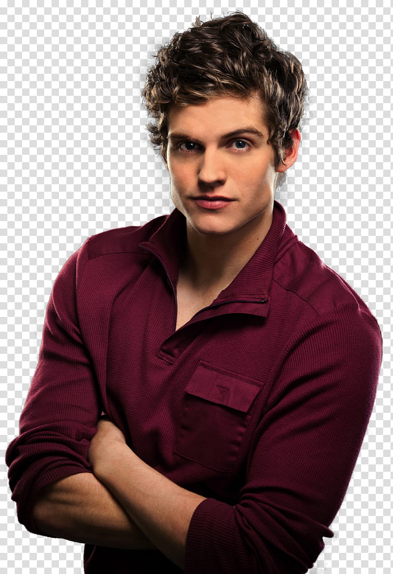 Teen Wolf, man wearing maroon dress shirt transparent.