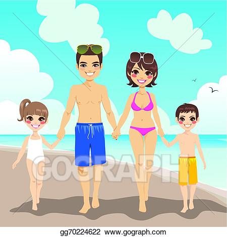 Going To The Beach Clipart.