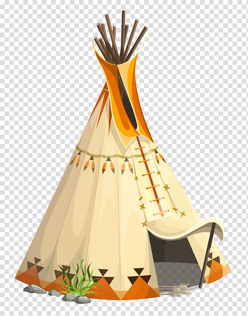 Teepee illustration, Tipi Native Americans in the United.