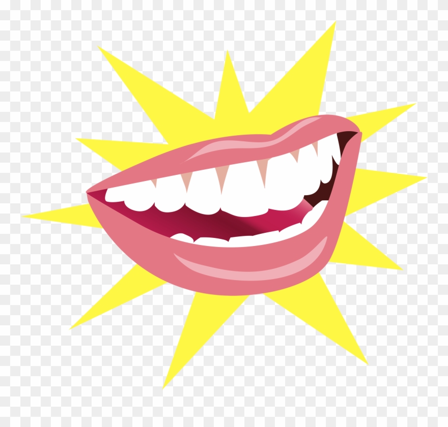 Mouth With Teeth Clipart.