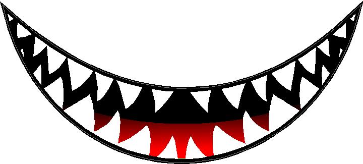 Download teeth shark mouth clipart - Clipground