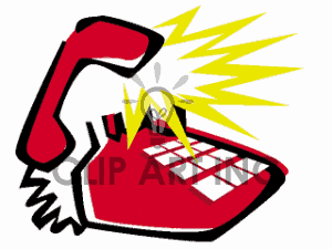 Telephone ringing clipart 1 » Clipart Station.