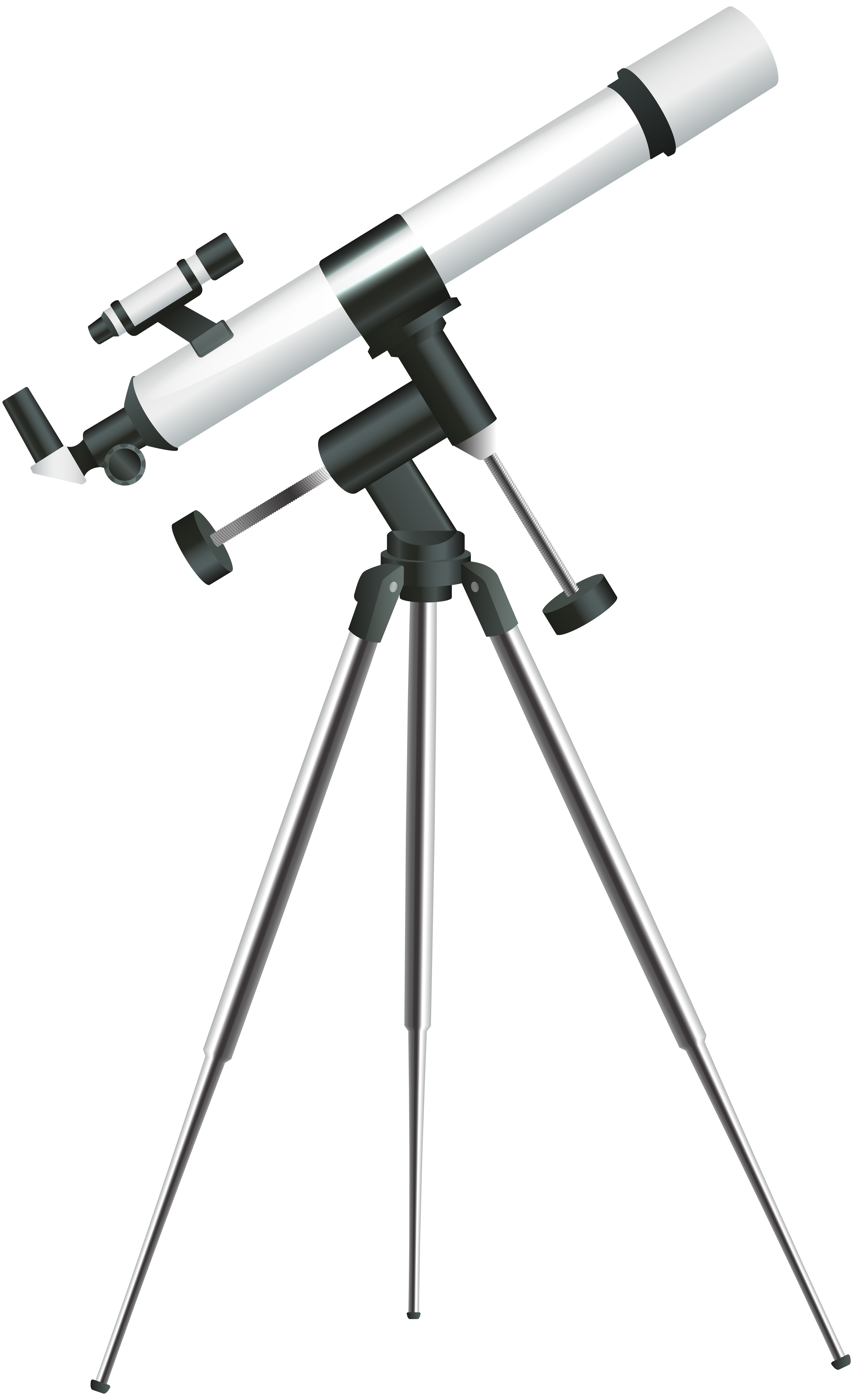 Telescope Transparent Clip Art Image.