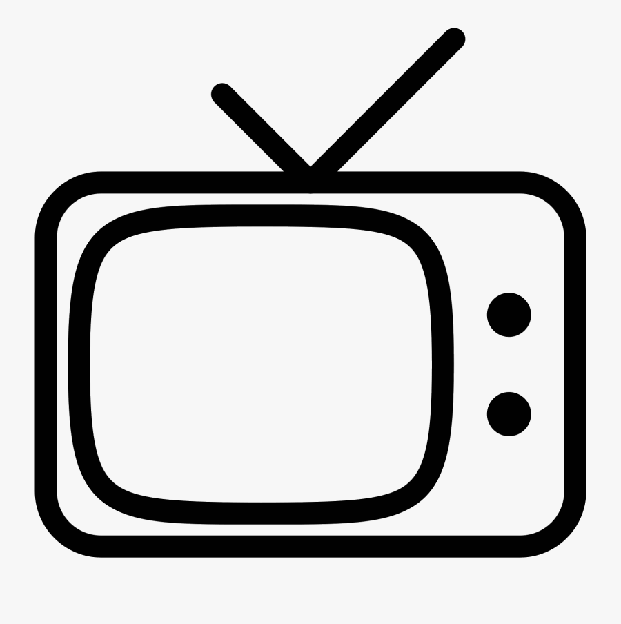 Retro Tv Icon.