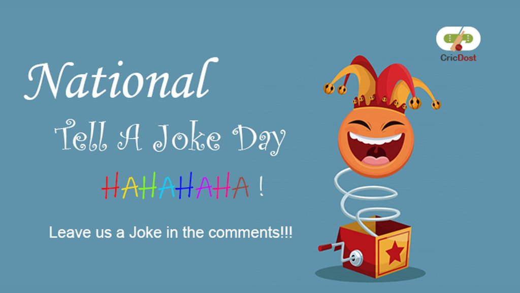 To tell jokes. Telling jokes. Tell jokes. Happy Battery Day joking.