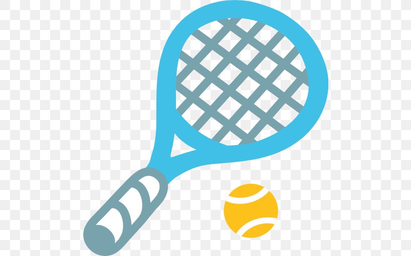 Emoji Tennis Balls Racket, PNG, 512x512px, Emoji, Area, Ball.