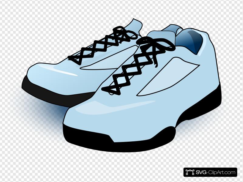 Tennis Shoes Clip art, Icon and SVG.