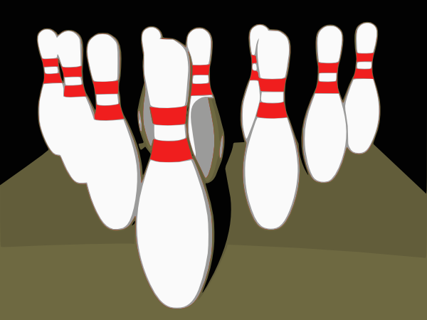 Bowling Tenpins Clip Art at Clker.com.