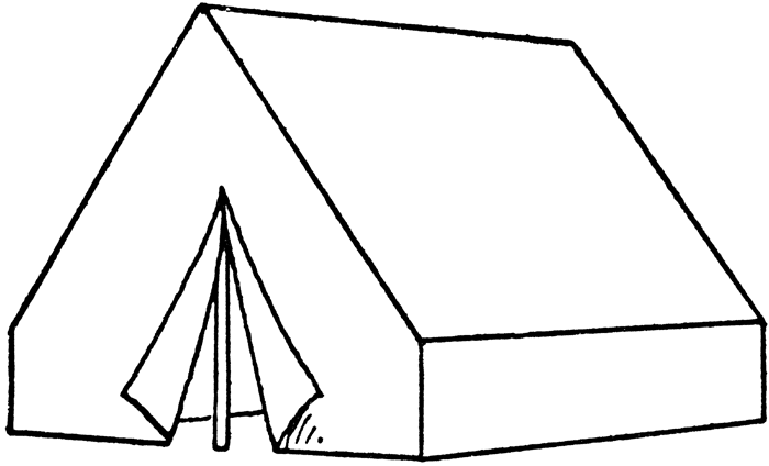 Clip Art Tents craft projects, Holidays Clipart.