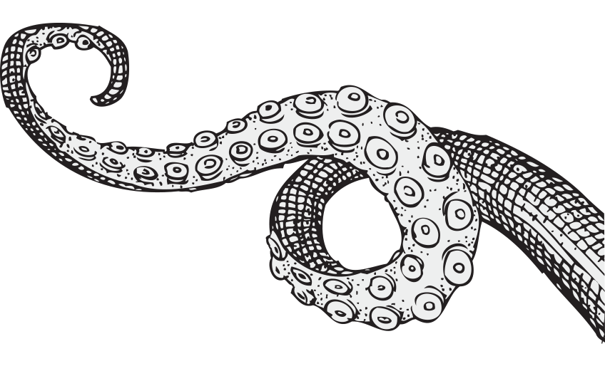 Resultado de imagen para tentacles line art.