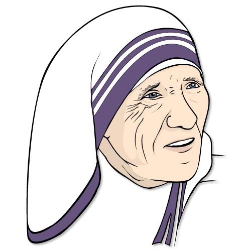 Free Free 222 Mother Teresa Svg SVG PNG EPS DXF File