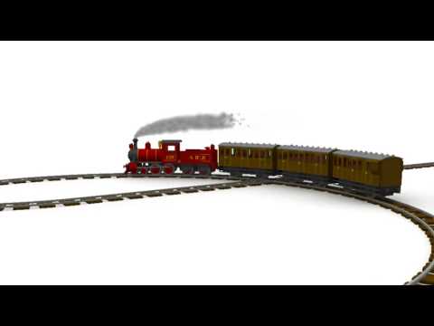 Animated Train.