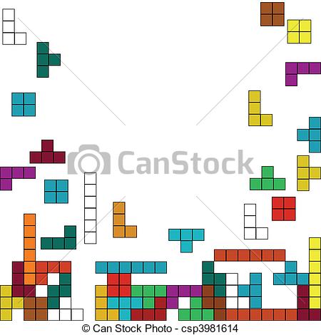 Tetris Illustrations and Stock Art. 567 Tetris illustration and.