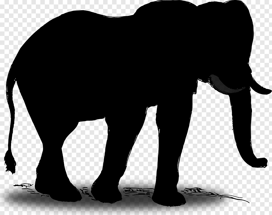 Ganesha Line Drawing, Indian Elephant, African Elephant.