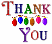 Image result for free clipart Christmas thank you.
