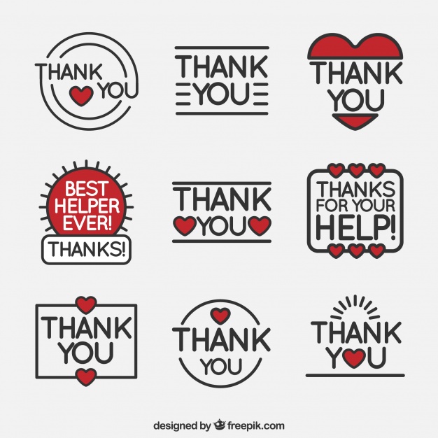 Thank You Card Vectors, Photos and PSD files.