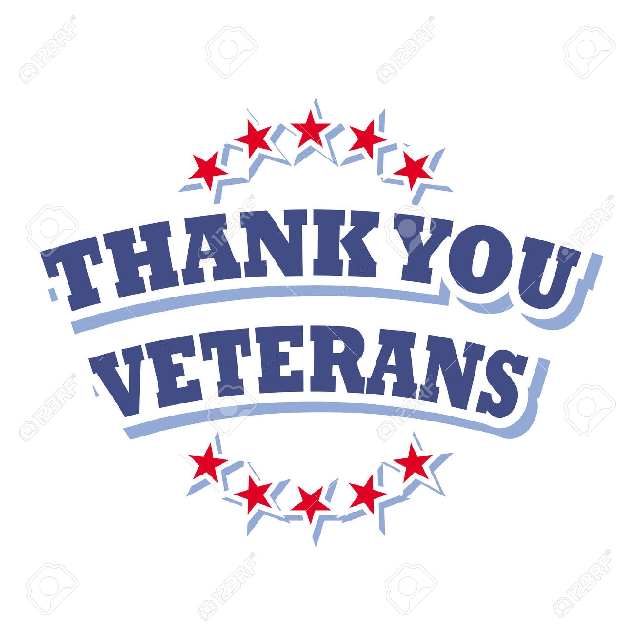 Veterans Day Thank You Clipart.