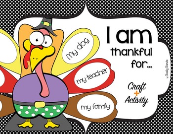 Thanksgiving Turkey Craft and Activities.