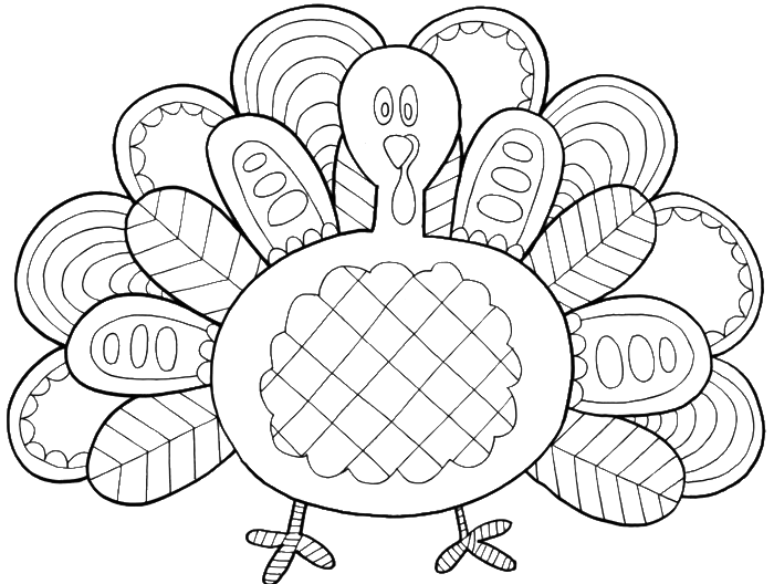 Cornucopia Clipart Coloring Pages.