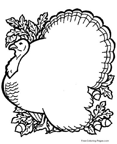 Thanksgiving Coloring Pages, Sheets and Pictures.