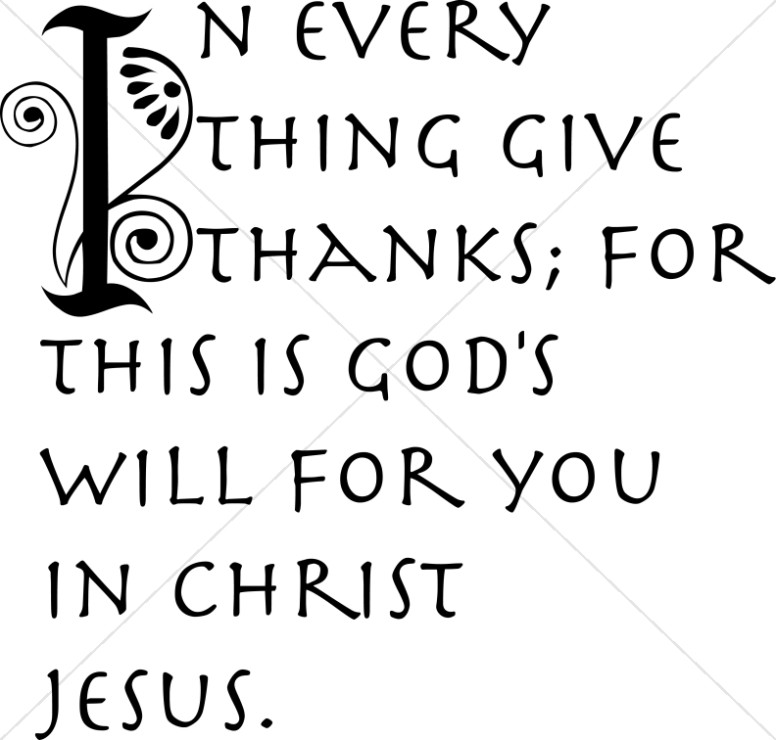 Religious Thanksgiving Clipart Black And White.