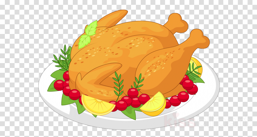 Thanksgiving dinner clipart.