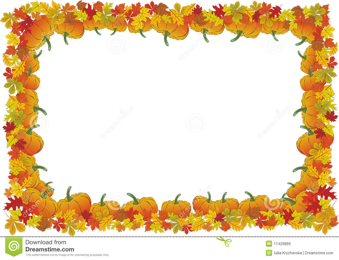 Thanksgiving Frame Clipart.