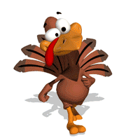 Turkey, Dinner And Thanksgiving Food Animations.