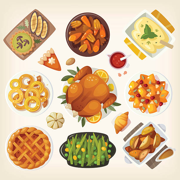 Thanksgiving Meal Clipart (94+ images in Collection) Page 2.