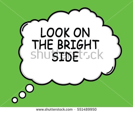 Look On The Bright Side Stock Photos, Royalty.