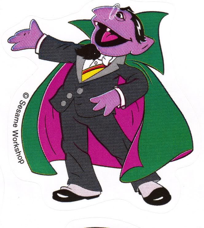 Count Von Count Clipart.