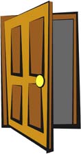 The door clipart - Clipground