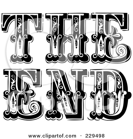 the end word art clipart 10 free Cliparts | Download images on ...