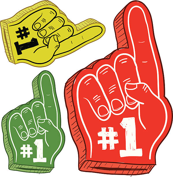 3921 Finger free clipart.