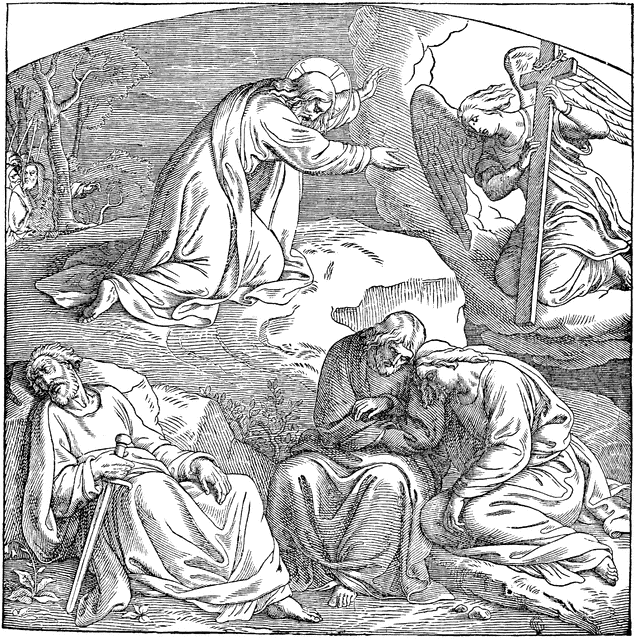 Christ in the Garden of Gethsemane.
