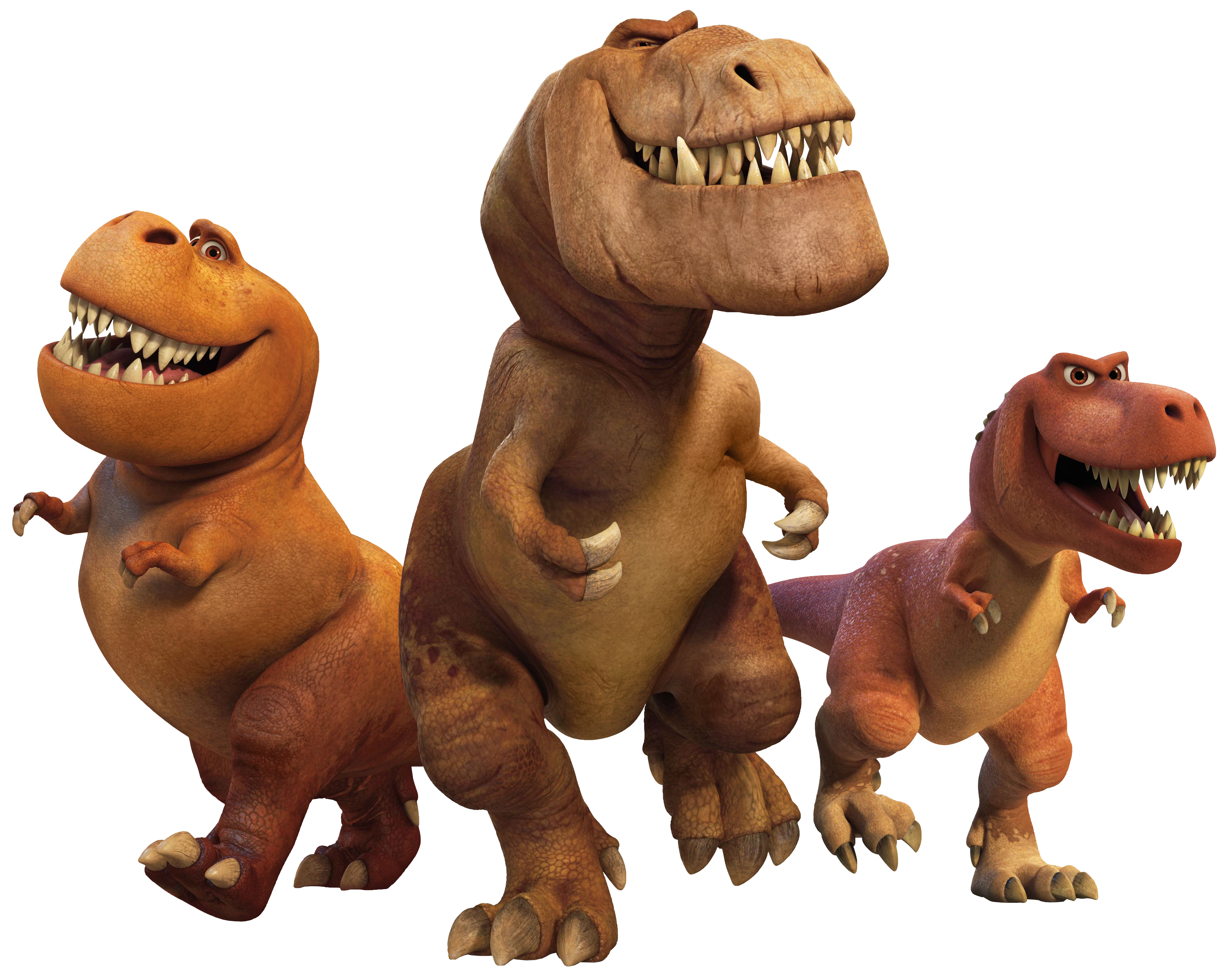 Butch Nash and Ramsey The Good Dinosaur PNG Clip Art Image.