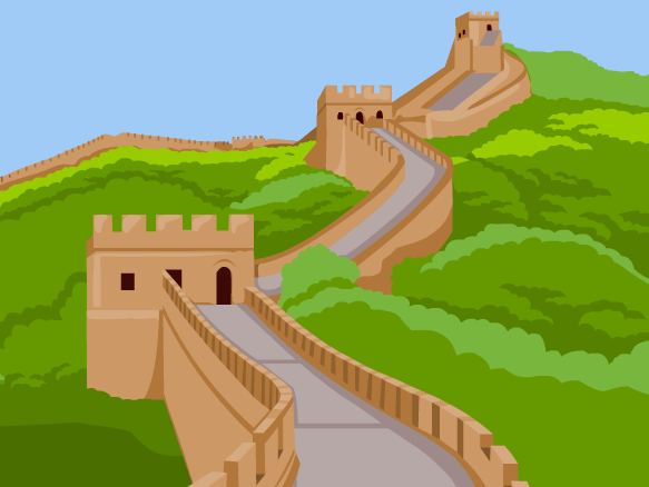45+ Great Wall Of China Clipart.