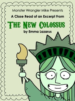 The New Colossus with Text Dependent Questions and Vocabulary Activity.