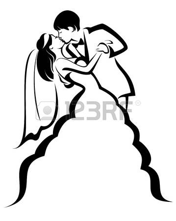 5,639 The Newlyweds Stock Vector Illustration And Royalty Free The.