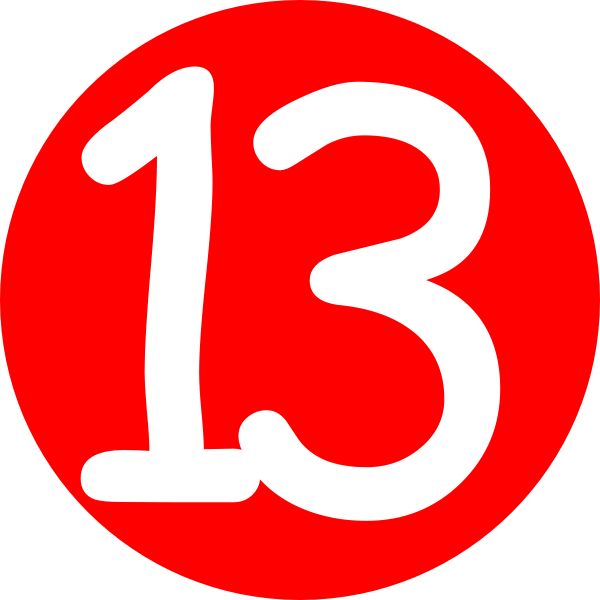 13.